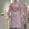 Pink printed Italian set