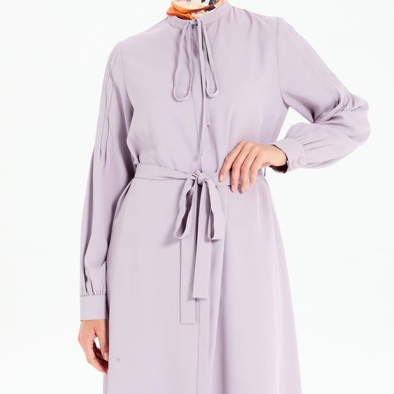 Nihan Lilac long shirt