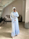 Long italian blue dress