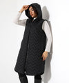 Black puffer vest FW26