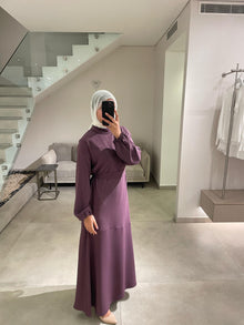  Purple maxi dress
