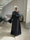 Long italian black dress