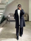 Mohair black blazer FW26