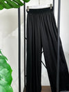Italian silk black pants