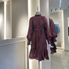 Serpil Bordeaux dentelle