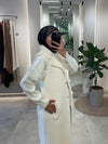 Mohair offwhite vest