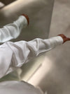 Offwhite silk italian shirt