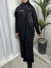 Armine black pants set SS26
