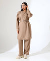Beige pants set FW26