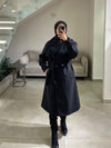 Joukh double black coat FW26
