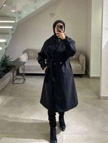  Joukh double black coat FW26