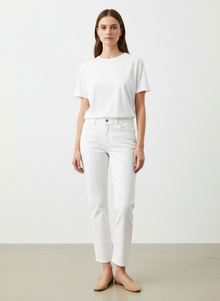  Denim white pants