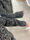 Bouclet grey coat