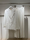 italy linen white set