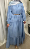 Blue summer dress