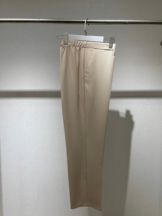 Famelin beige straight pants