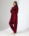 Bordeaux pants set