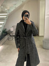 italian joukh grey coat FW26