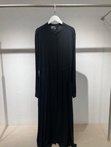  Italian long black shirt