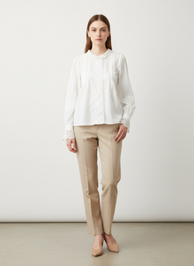  White dentelle shirt