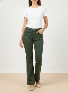  Olive Green denim pants