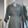 olive green cardigan