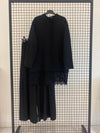 Armine lace black pants set SS26