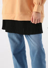 Basic pleated extension