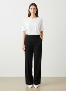  Famelin black wide pants