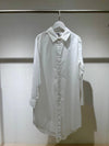 Offwhite poplin italian shirt