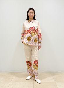  Nude italian floral set