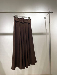  flue camel skirt