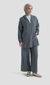 Armine Dark grey pants set SS26
