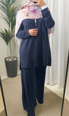 Navy blue summer oysho set
