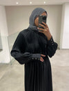 Serpil evening black dress