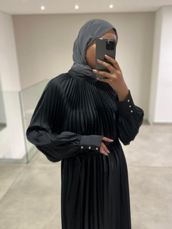 Serpil evening black dress