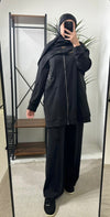 Armine black pants set SS26