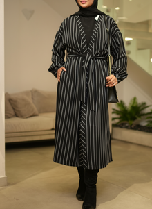  Serpil white lined cardigan FW26