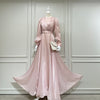 Pink evening dress