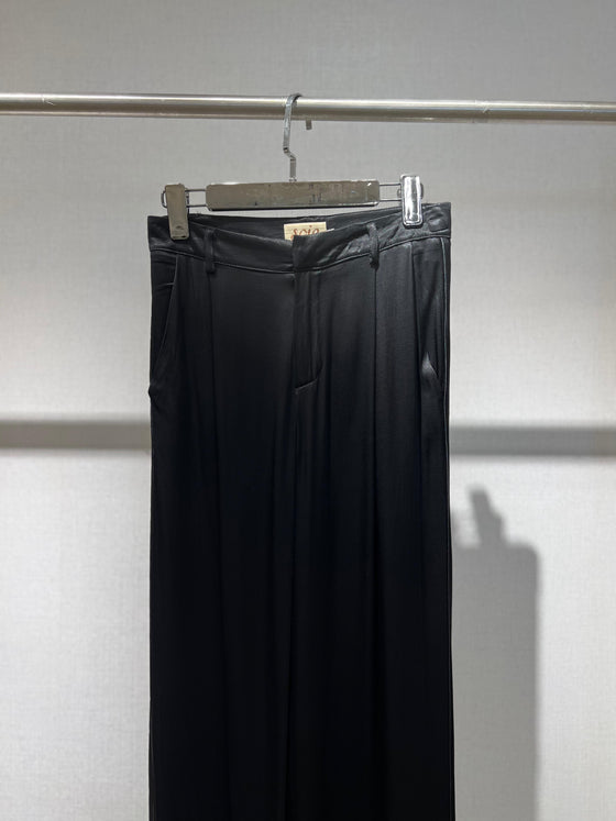 Italian silk black pants