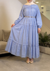 Blue summer dress