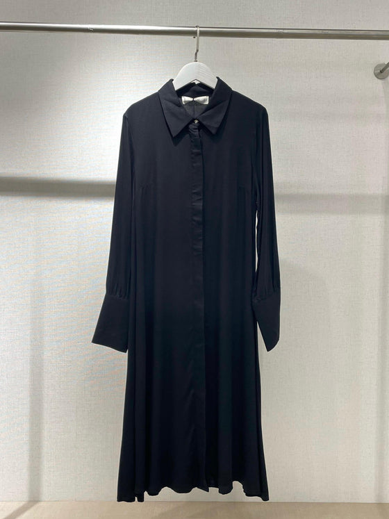 Black tencel shirt