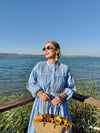 Blue summer dress