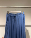 Italy linen blue  pants