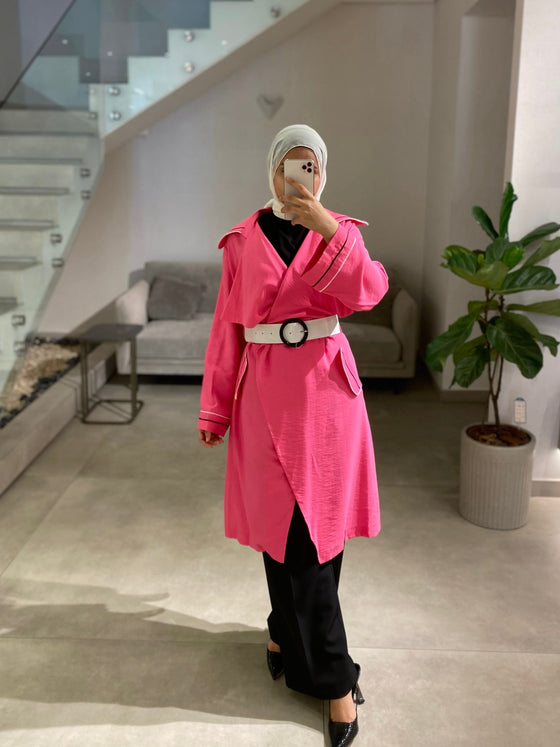Serpil fuschia cardigan