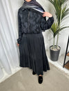 Qupra black dress set