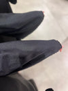 black evening dress