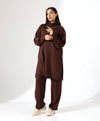 Brown pants set
