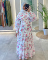Serpil White floral dress