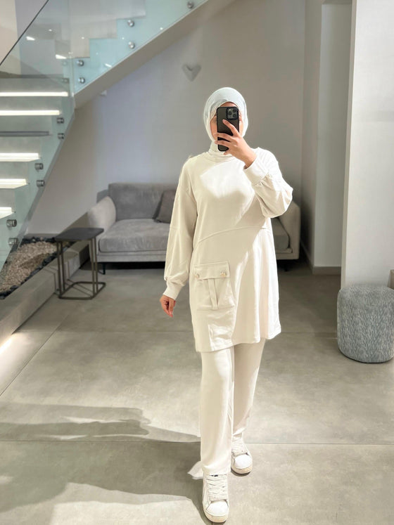 Beige sport 2 set
